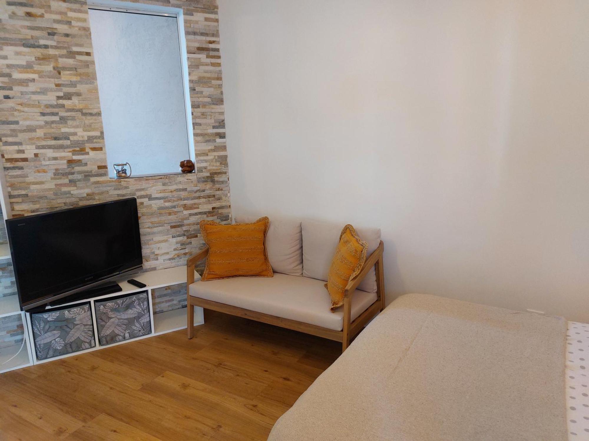 Studio Avec Loggia Vue Mer Et Acces Plage, Wifi Tv Apartamento *